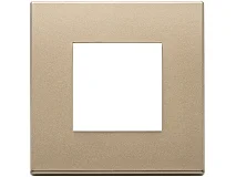 VIMAR Vimar 22642.88 Placca 2M oro satinato