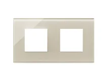 VIMAR Vimar 22643.72 Placca 4M (2+2)int71 bianco canapa