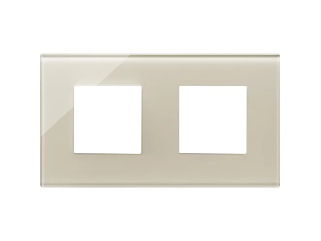 VIMAR Vimar 22643.72 Placca 4M (2+2)int71 bianco canapa
