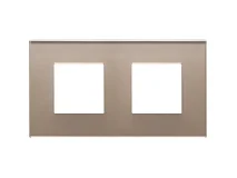 VIMAR Vimar 22643.77 Placca 4M (2+2)int71 opale bruno