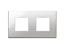 VIMAR Vimar 22643.81 Placca 4M (2+2)int71 nichel
