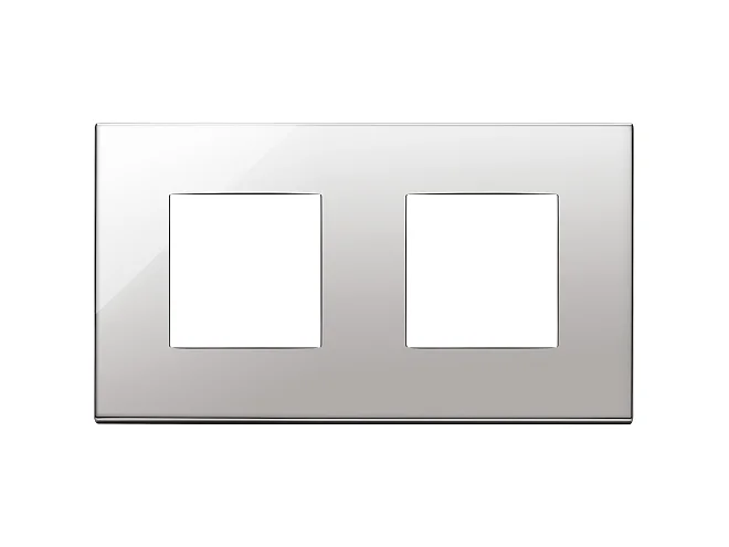VIMAR Vimar 22643.81 Placca 4M (2+2)int71 nichel