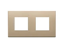 VIMAR Vimar 22643.88 Placca 4M (2+2)int71 oro satinato
