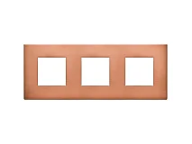 VIMAR Vimar 22644.86 Placca 6M (2+2+2)int71 rame spazzolato