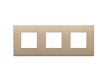 VIMAR Vimar 22644.88 Placca 6M (2+2+2) int71 oro satinato