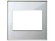 VIMAR Vimar 22648.75 Placca 3M BS argento ghiaccio