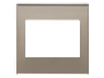VIMAR Vimar 22648.77 Placca 3M BS opale bruno