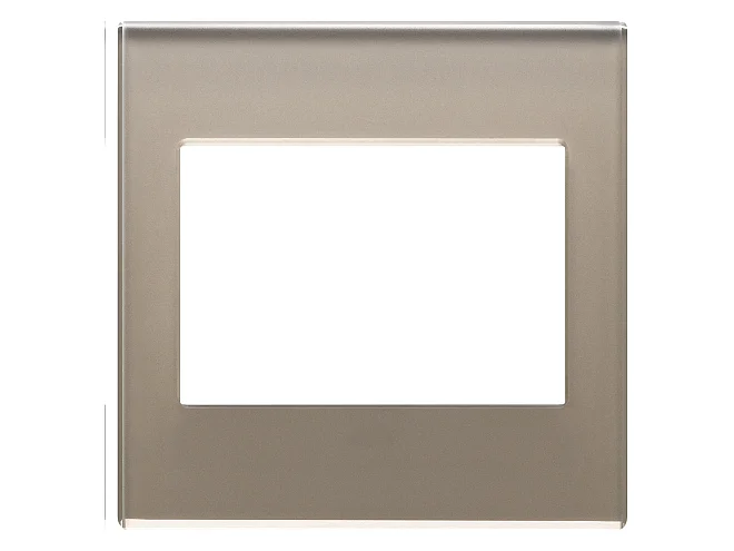 VIMAR Vimar 22648.77 Placca 3M BS opale bruno