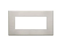 VIMAR Vimar 22649.11 Placca 5M BS nichel spazzolato