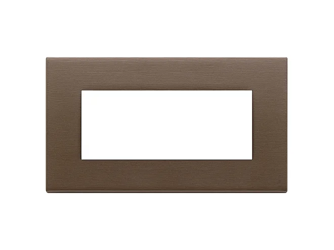 VIMAR Vimar 22649.12 Placca 5M BS bronzo scuro spazzolato