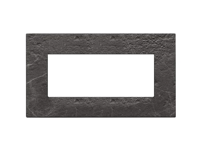 VIMAR Vimar 22649.53 Placca 5M BS nero Marquina