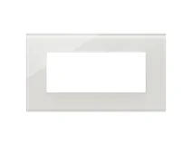 VIMAR Vimar 22649.71 Placca 5M BS bianco latte