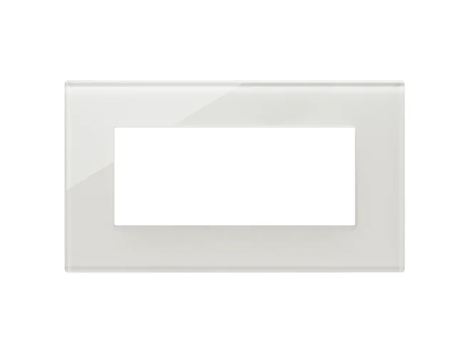 VIMAR Vimar 22649.71 Placca 5M BS bianco latte