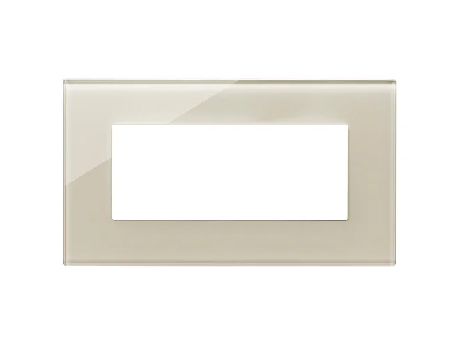 VIMAR Vimar 22649.72 Placca 5M BS bianco canapa