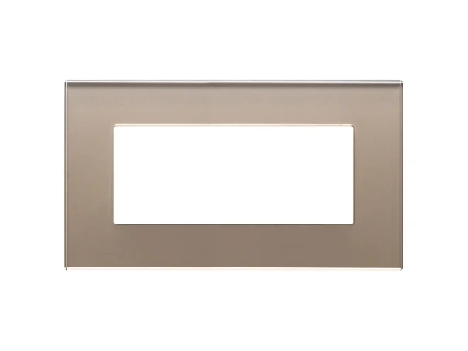 VIMAR Vimar 22649.77 Placca 5M BS opale bruno