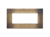 VIMAR Vimar 22649.87 Placca 5M BS bronzo antico spazzolato