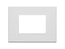 VIMAR Vimar 22653.01 Placca 3M bianco matt