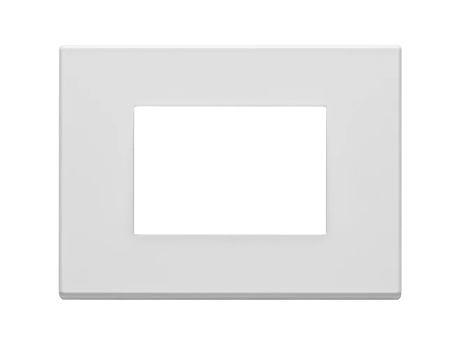 VIMAR Vimar 22653.01 Placca 3M bianco matt