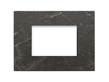 VIMAR Vimar 22653.53 Placca 3M nero Marquina