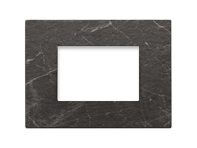 VIMAR Vimar 22653.53 Placca 3M nero Marquina