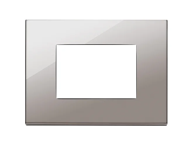 VIMAR Vimar 22653.83 Placca 3M cromo nero