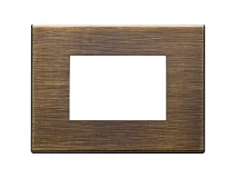 VIMAR Vimar 22653.87 Placca 3M bronzo antico spazzolato