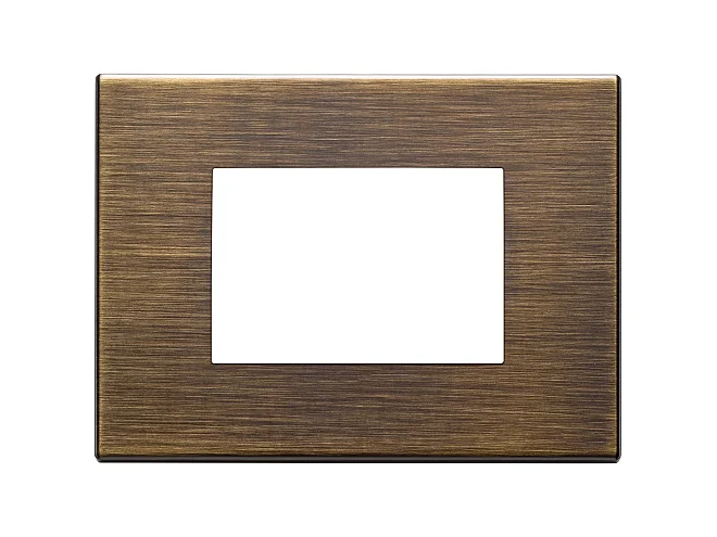 VIMAR Vimar 22653.87 Placca 3M bronzo antico spazzolato