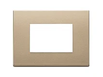 VIMAR Vimar 22653.88 Placca 3M oro satinato