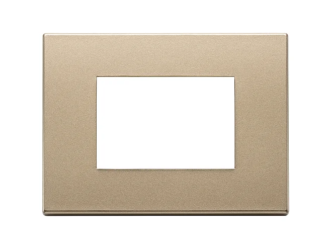 VIMAR Vimar 22653.88 Placca 3M oro satinato