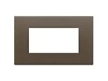 VIMAR Vimar 22654.12 Placca 4M bronzo scuro spazzolato