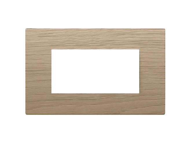 VIMAR Vimar 22654.31 Placca 4M rovere