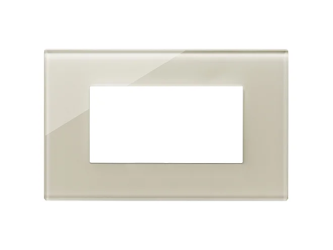VIMAR Vimar 22654.72 Placca 4M bianco canapa