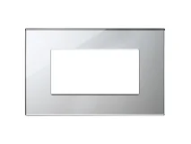VIMAR Vimar 22654.75 Placca 4M argento ghiaccio
