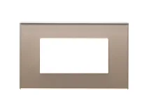 VIMAR Vimar 22654.77 Placca 4M opale bruno