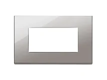 VIMAR Vimar 22654.83 Placca 4M cromo nero