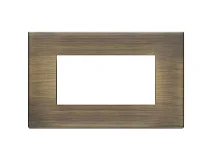 VIMAR Vimar 22654.87 Placca 4M bronzo antico spazzolato