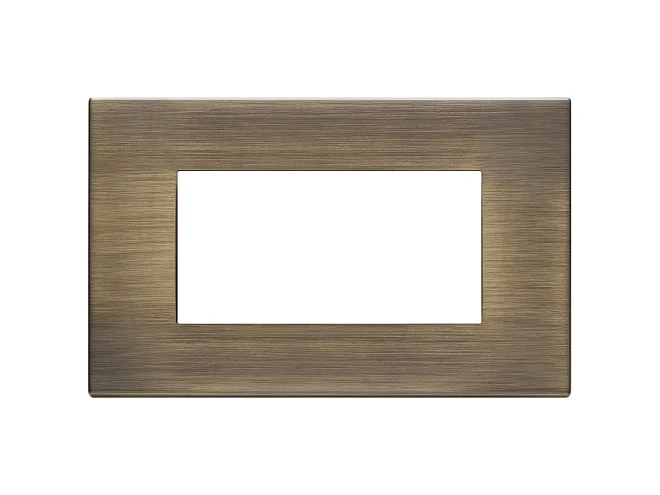 VIMAR Vimar 22654.87 Placca 4M bronzo antico spazzolato