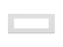 VIMAR Vimar 22657.01 Placca 7M bianco matt