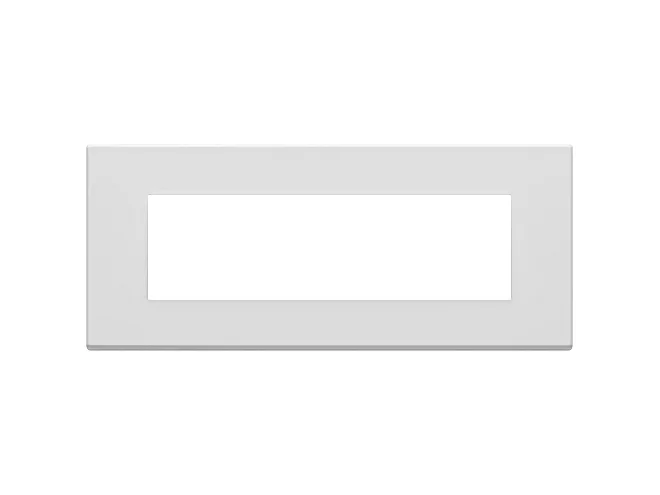 VIMAR Vimar 22657.01 Placca 7M bianco matt