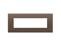 VIMAR Vimar 22657.12 Placca 7M bronzo scuro spazzolato