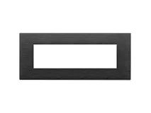 VIMAR Vimar 22657.13 Placca 7M nero spazzolato