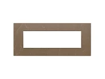 VIMAR Vimar 22657.52 Placca 7M coffee brown