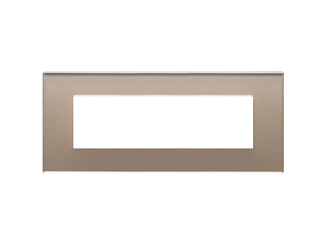 VIMAR Vimar 22657.77 Placca 7M opale bruno