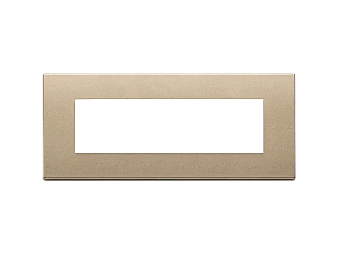 VIMAR Vimar 22657.88 Placca 7M oro satinato
