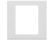 VIMAR Vimar 22668.01 Placca 8M bianco matt