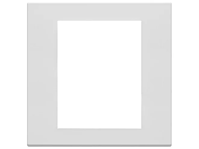 VIMAR Vimar 22668.01 Placca 8M bianco matt