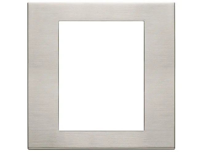 VIMAR Vimar 22668.11 Placca 8M nichel spazzolato