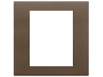 VIMAR Vimar 22668.12 Placca 8M bronzo scuro spazzolato