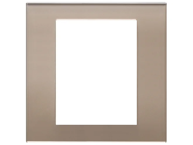 VIMAR Vimar 22668.77 Placca 8M opale bruno