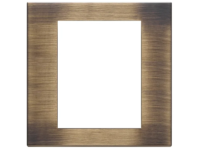 VIMAR Vimar 22668.87 Placca 8M bronzo antico spazzolato